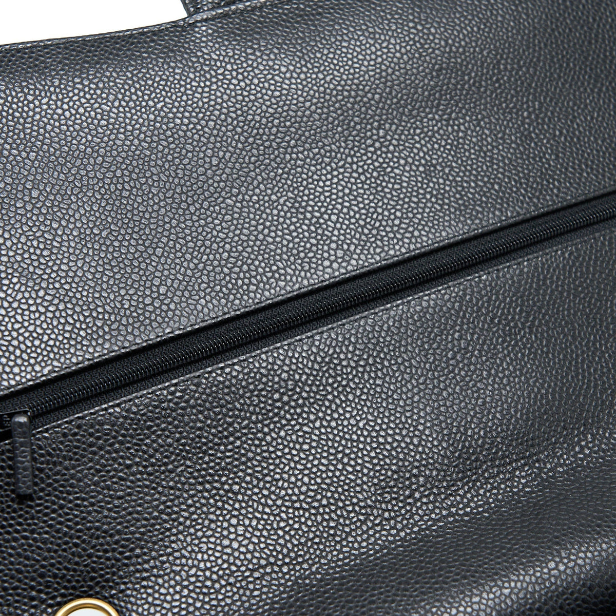 CHANEL MAXI CLASSIC DOUBLE FLAP BAG CAVIAR BLACK GHW