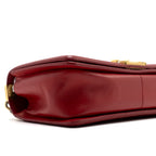 CHANEL MEDIUM BOY BAG LAMBSKIN RED BRUSHED GHW