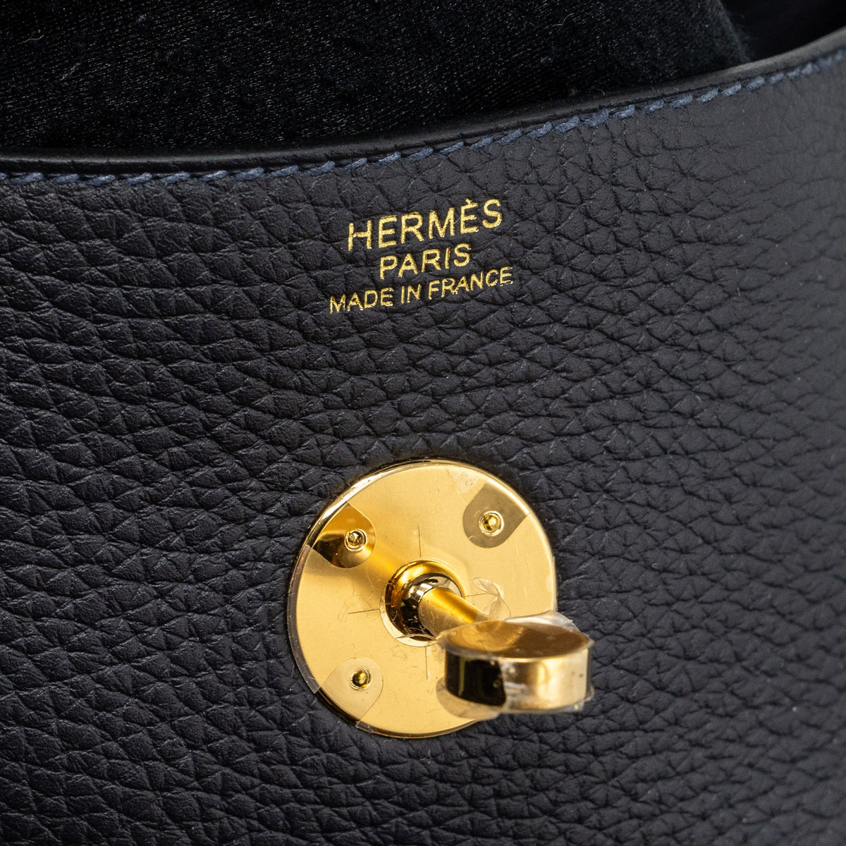 Hermes lindy 30 clemence caban GHW