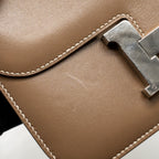 Hermes Mini Constance tadlakt etoupe SHW