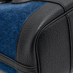 Hermes Neo Garden Party 23 Denim/Negonda Denim Moyen/Noir SHW