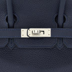 Hermes Birkin 25 Togo Blue Nuit SHW