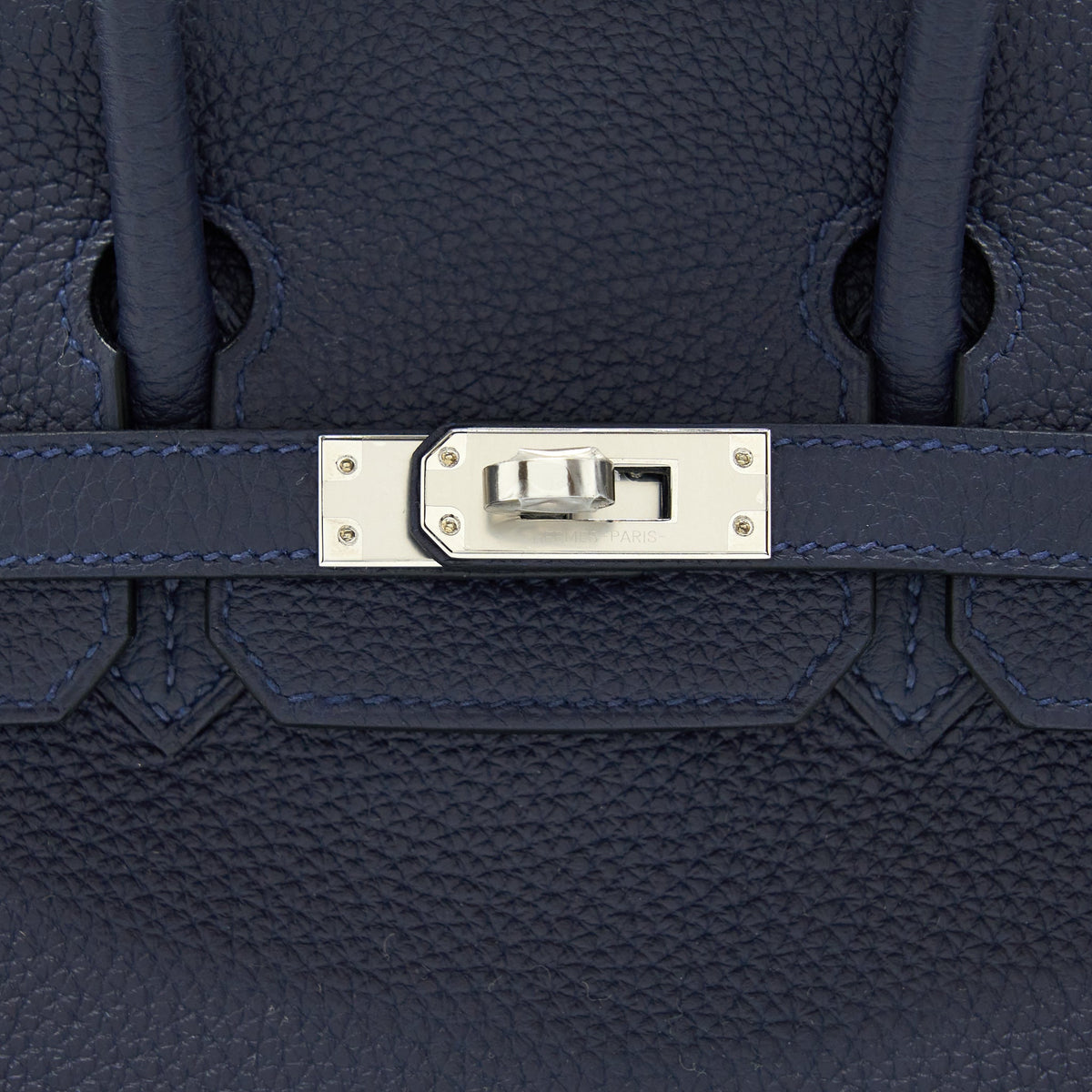 Hermes Birkin 25 Togo Blue Nuit SHW