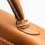 HERMES Kelly 25 Togo Gold GHW