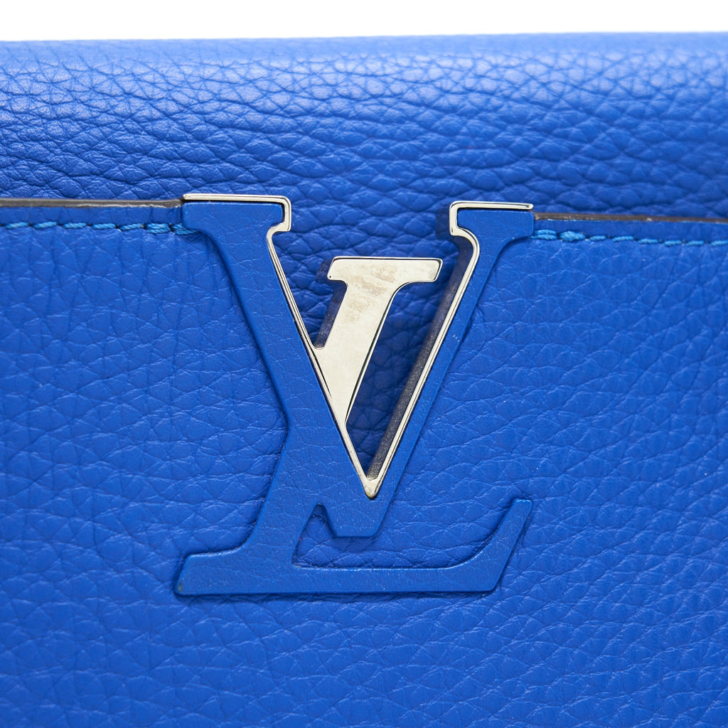 LOUIS VUITTON CAPUCINES ROYAL BLUE MM