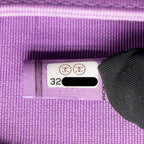 Chanel 22S CC Clutch with Chain Lambskin Purple GHW