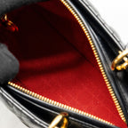 DIOR MEDIUM LADY DIOR LAMBSKIN BLACK GHW