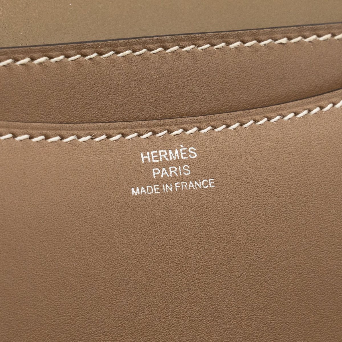 Hermes Mini Constance tadlakt etoupe SHW
