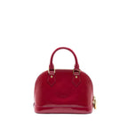 LOUIS VUITTON ALMA BB VERNIS ROSE INDIAN GHW