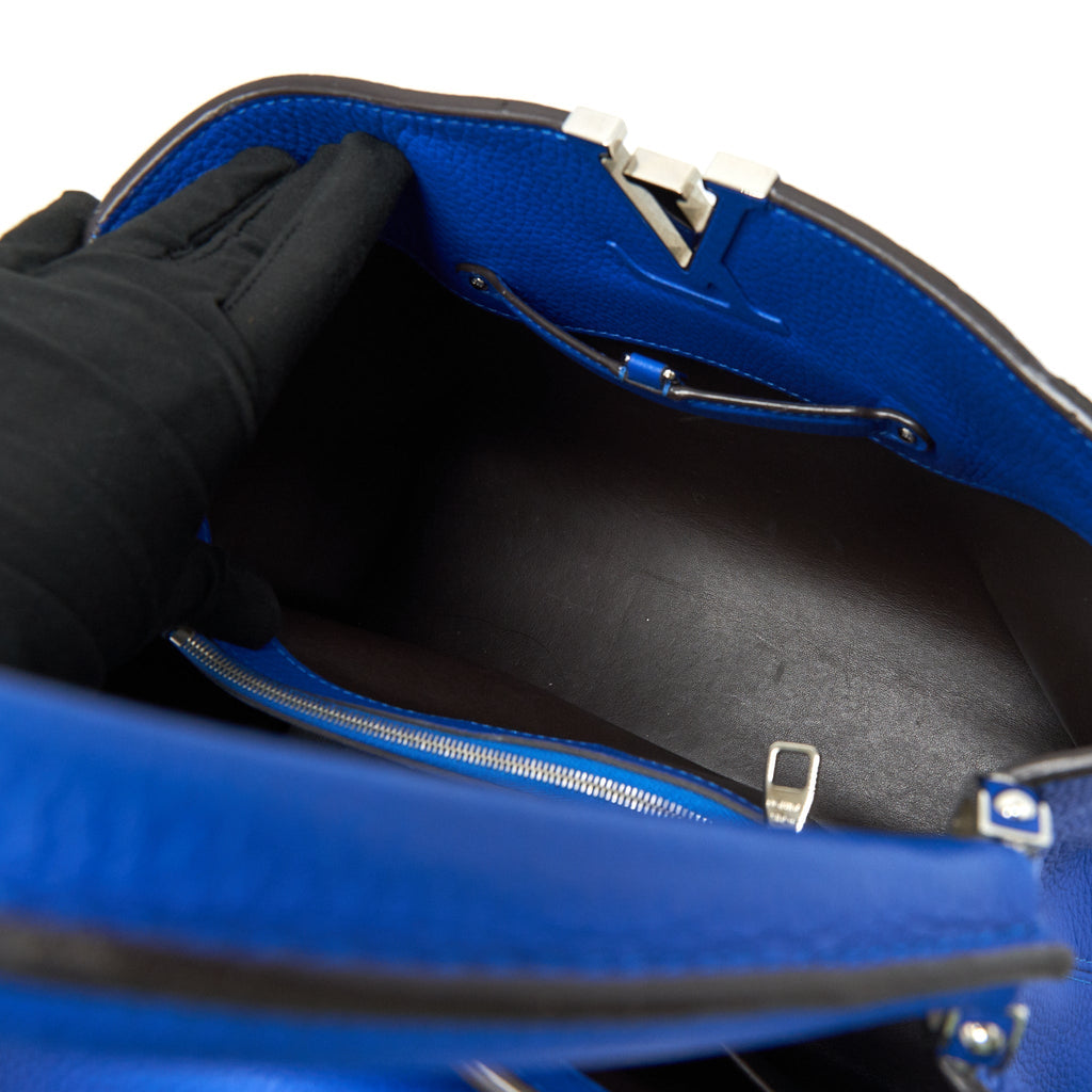 LOUIS VUITTON CAPUCINES ROYAL BLUE MM