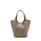 Hermes picotin 22 Lock Bag Etoupe GHW
