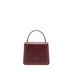 BVLGARI SERPENTI FOREVER TOP HANDLE BAG CALFSKIN RED