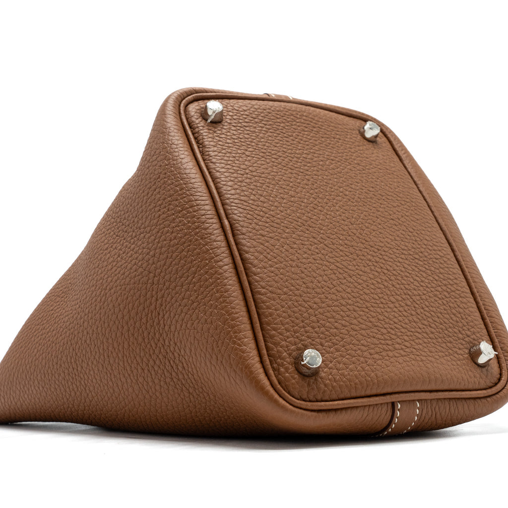 Hermes Picotin 18 Clemence Gold SHW