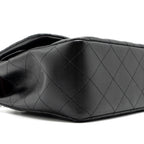 CHANEL JUMBO CLASSIC DOUBLE FLAP LAMBSKIN BLACK SHW