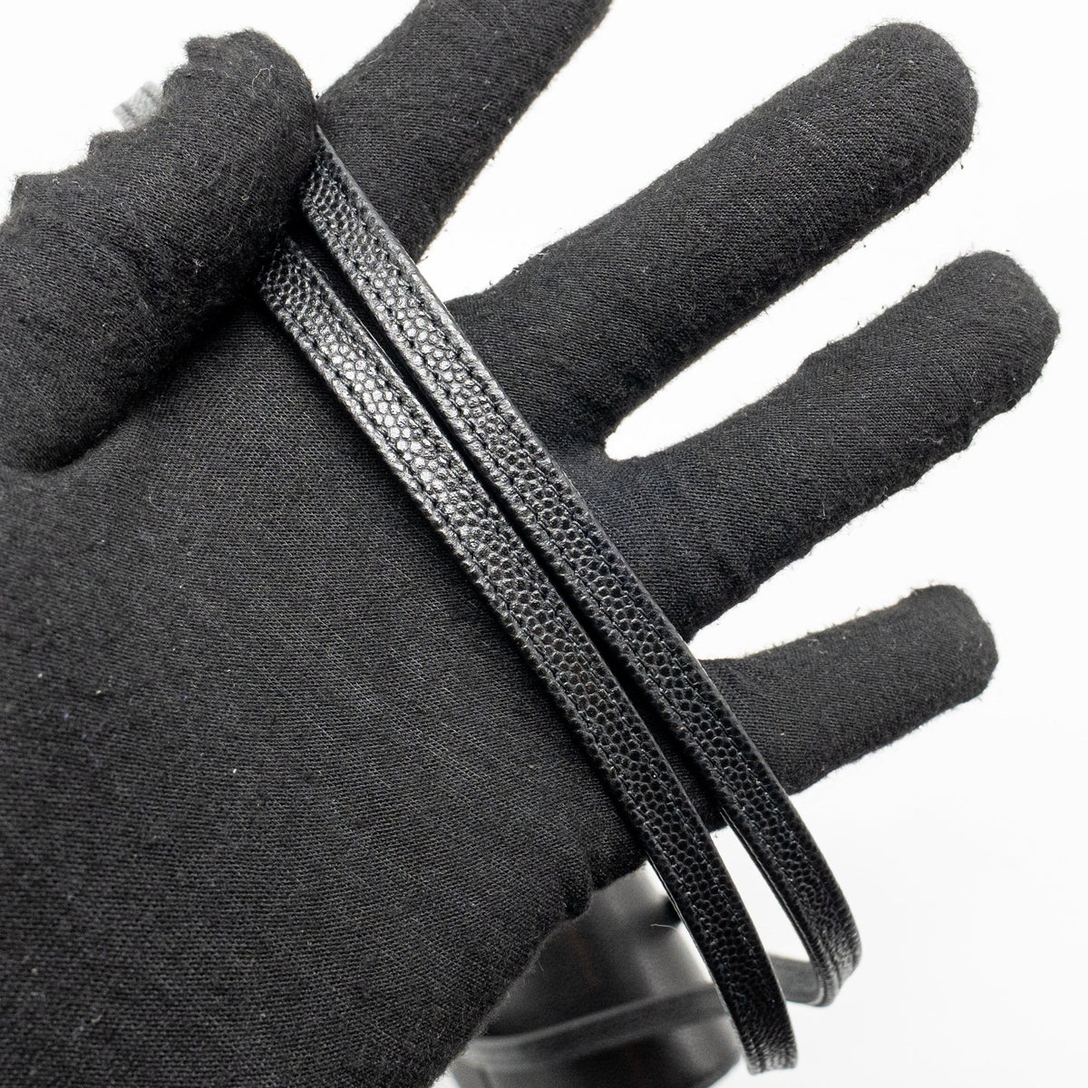 Chanel Preppy Coco Clutch with Leather Strap Grained Shiny Calfskin Black GHW (Microchip)