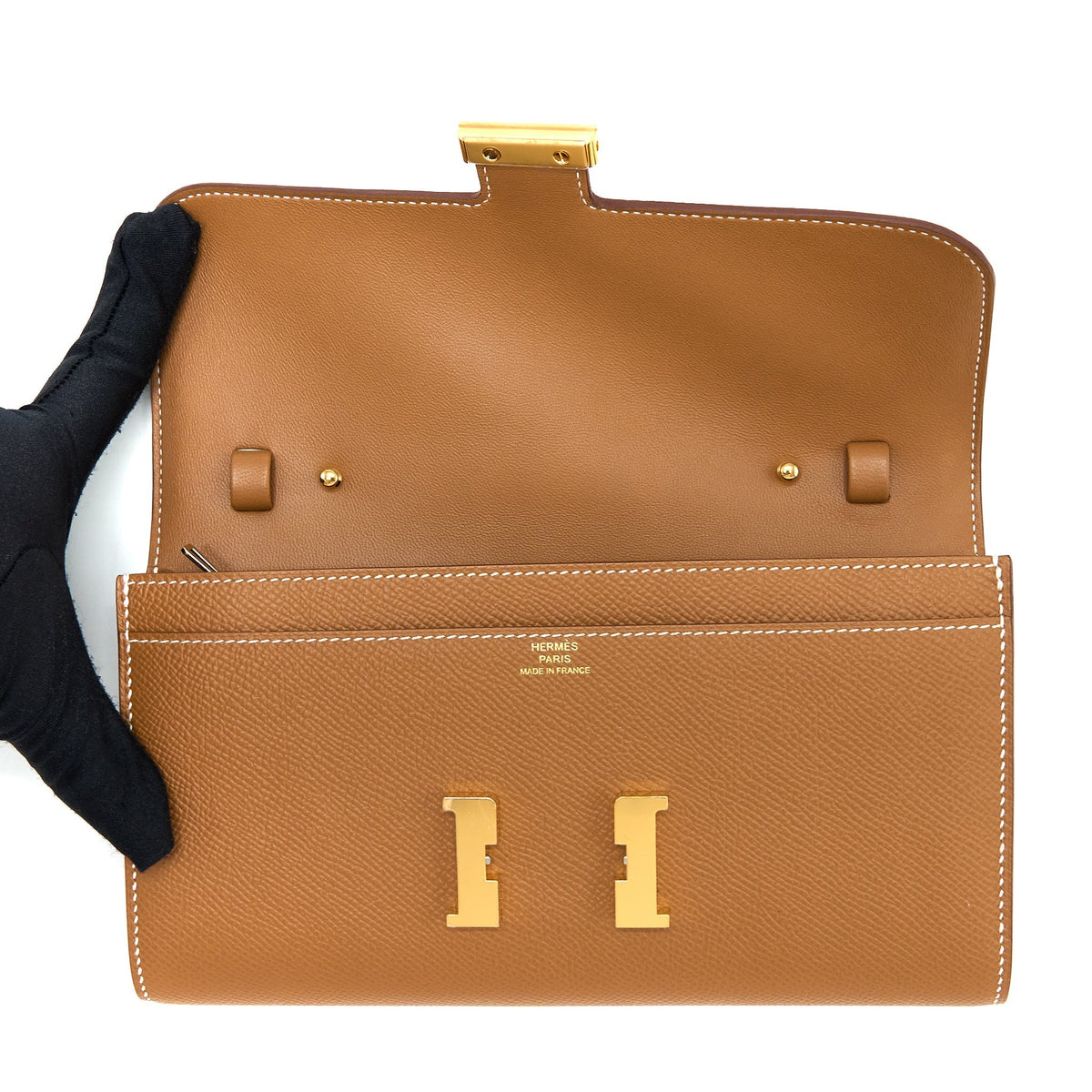 Hermes Constance To Go Epsom Gold GHW