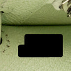 Hermes Kelly 25 Epsom Vert Fizz SHW