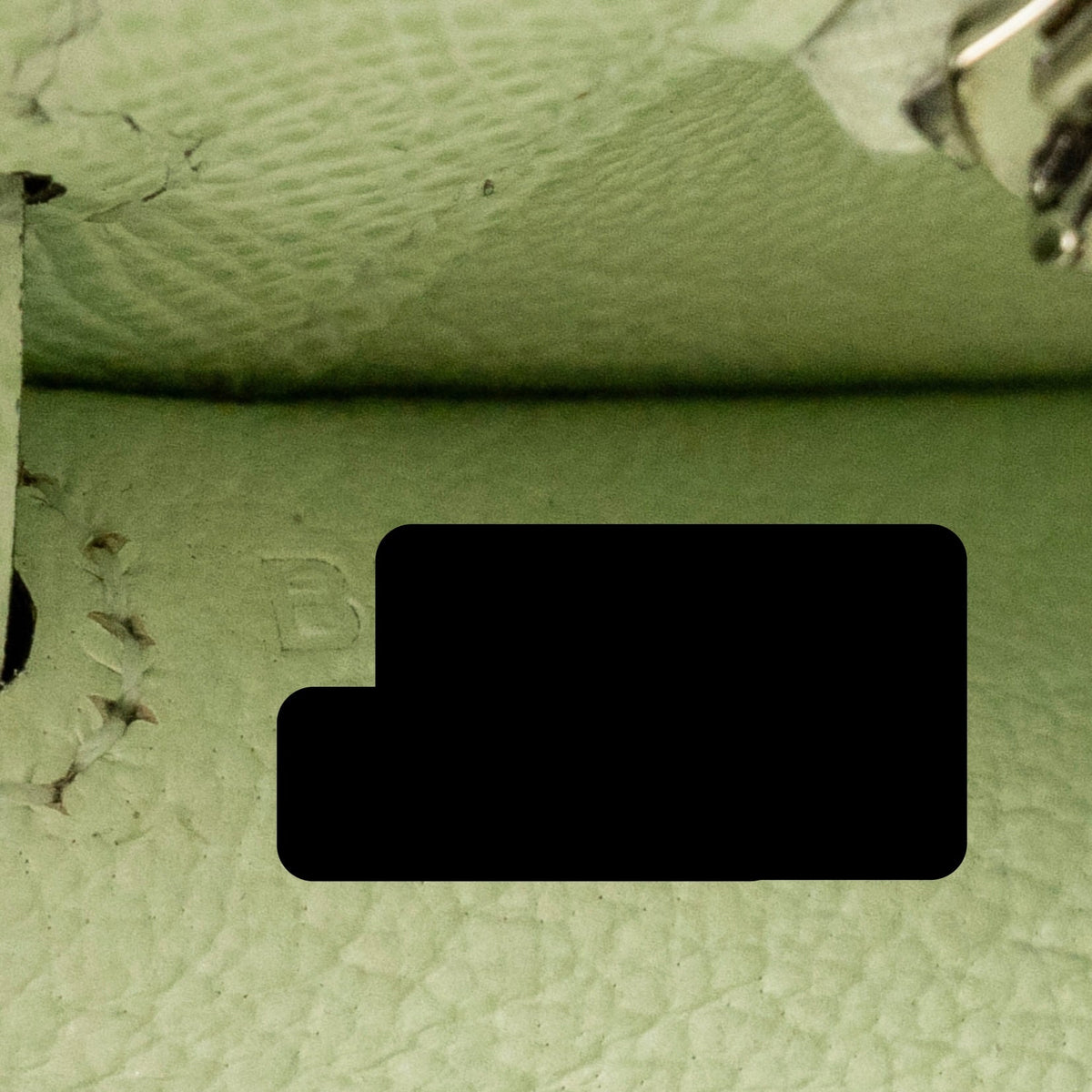 Hermes Kelly 25 Epsom Vert Fizz SHW