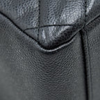 CHANEL GRAND SHOPPING TOTE GST CAVIAR BLACK SHW