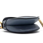 DIOR MEDIUM SADDLE BAG GOAT SKIN LIGHT BLUE GHW