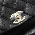 CHANEL 23K TRIPLE POCKET BACKPACK CAVIAR BLACK LGHW (MICROCHIP)