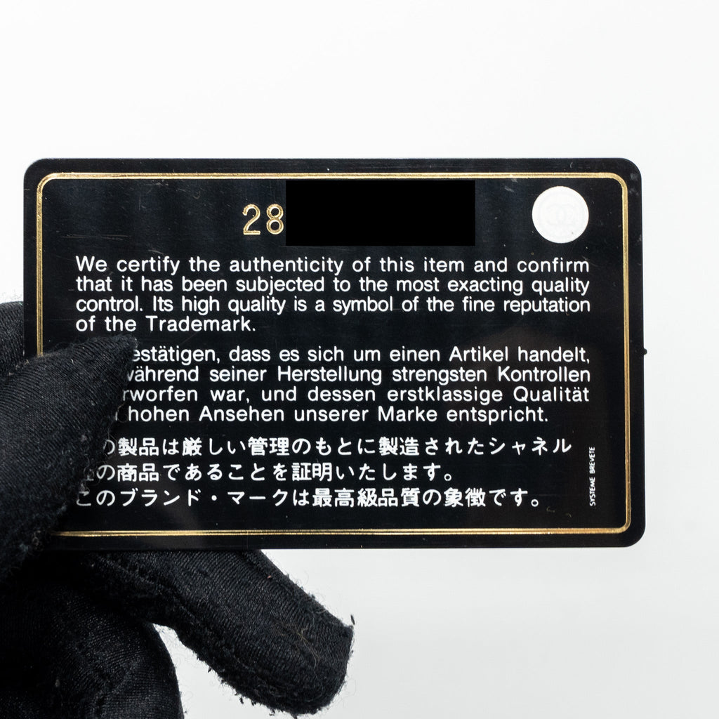 CHANEL CLUTCH WALLET CAVIAR BLACK LGHW