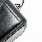 CHANEL MEDIUM GABRIELLE HOBO BAG AGED CALFSKIN BLACK MULTICOLOUR HARDWARE