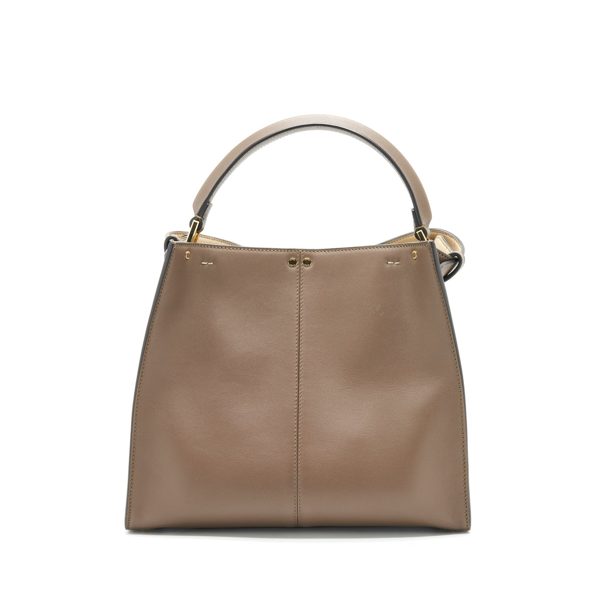 FENDI PEEKABOO X-LITE MEDIUM BROWN GHW