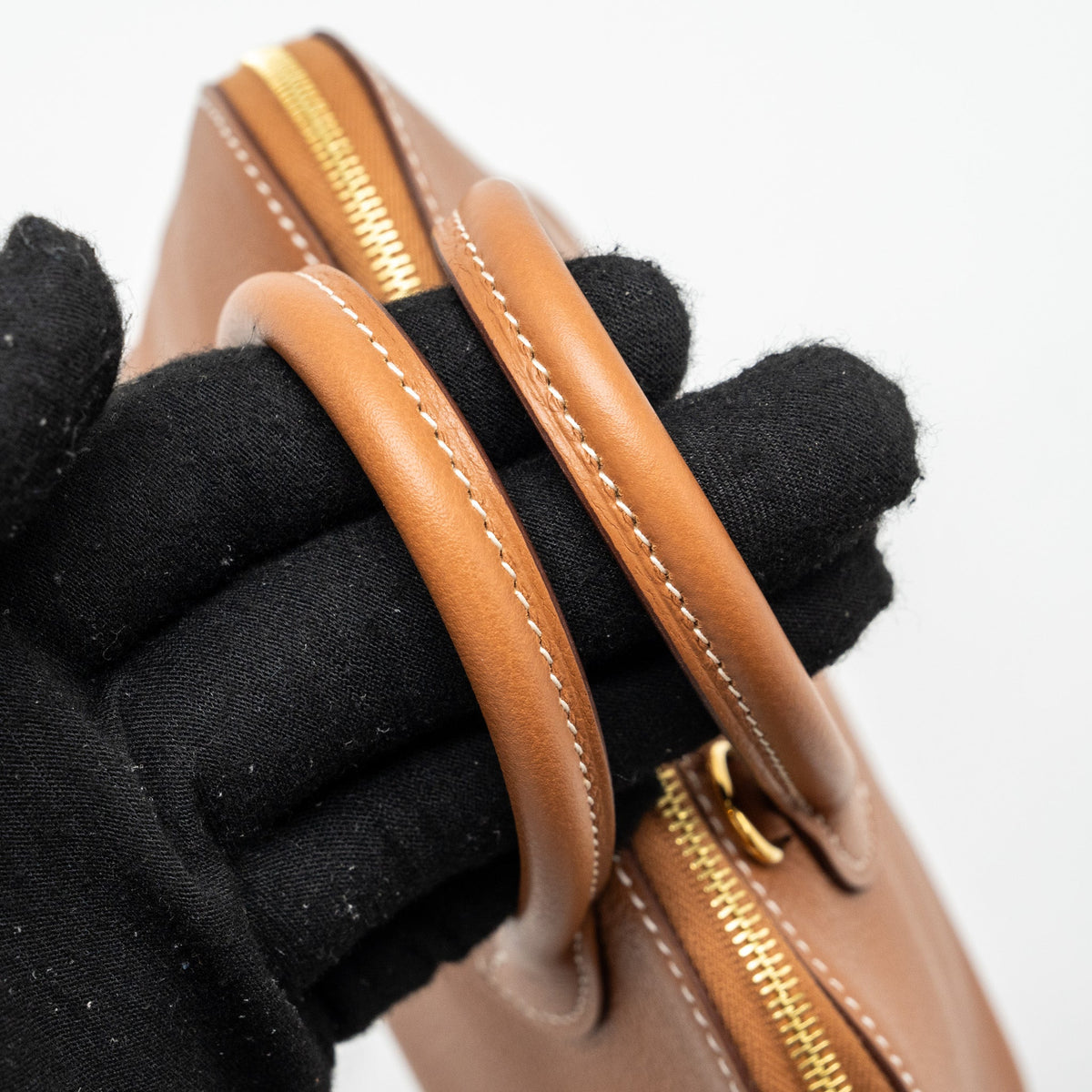 HERMES MINI BOLIDE 1923 EVERCOLOR GOLD GHW
