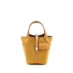 HERMES PICOTIN CARGO 18 SWIFT/TOILE CANVAS SESAME SHW