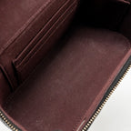 CHANEL LONG VANITY CASE CAVIAR BLACK LGHW