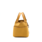 Hermes Picotin Cargo 18 Swift/Toile Canvas Sesame SHW