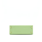 Hermes Kelly 25 Sellier Epsom vert criquet GHW