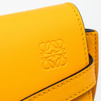 LOEWE MINI GATE DUAL BAG CALFSKIN MANDARIN LGHW