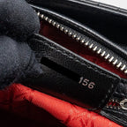 DIOR MEDIUM LADY DIOR LAMBSKIN BLACK SHW