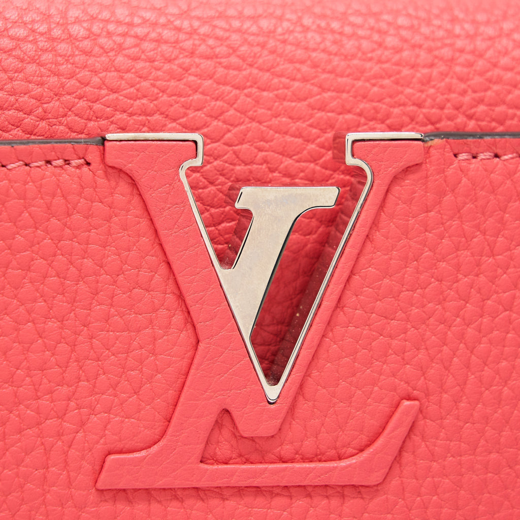 LOUIS VUITTON CAPUCINES MM PINK WITH SHW