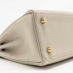 Hermes Kelly 25 Togo 8L Beton GHW
