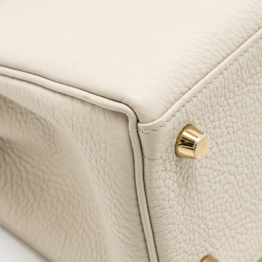Hermes Kelly 25 Togo 8L Beton GHW