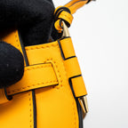 LOEWE MINI GATE DUAL BAG CALFSKIN MANDARIN LGHW