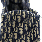 DIOR LARGE BOOK TOTE BLUE BLUE OBLIQUE JACQUARD