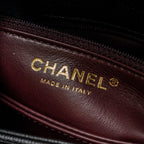 CHANEL SMALL COCO HANDLE CAVIAR BLACK LGHW (MICROCHIP)