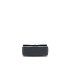 CHANEL 21K TOP HANDLE MINI RECTANGULAR FLAP BAG BLACK GHW