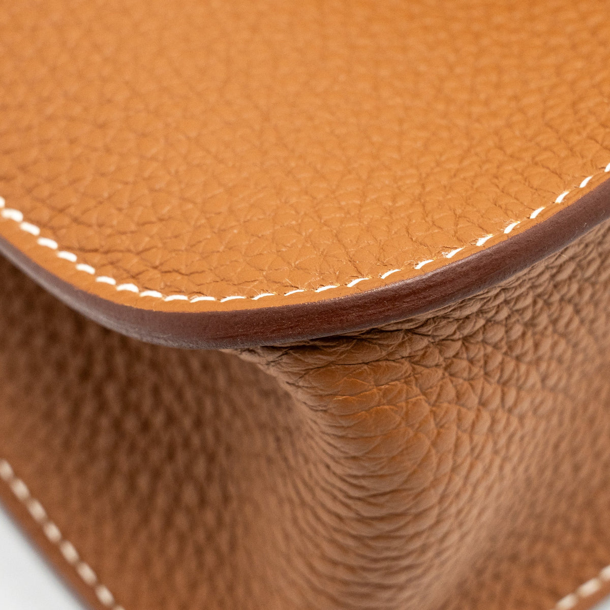 Hermes Halzan 25 Clemence Gold GHW