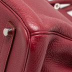 Hermes Birkin 35 clemence b5 rubis SHW