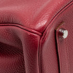 Hermes Birkin 35 clemence b5 rubis SHW