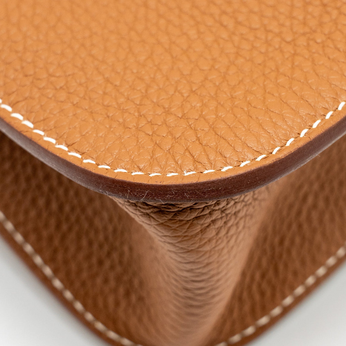 Hermes Halzan 25 Clemence Gold GHW