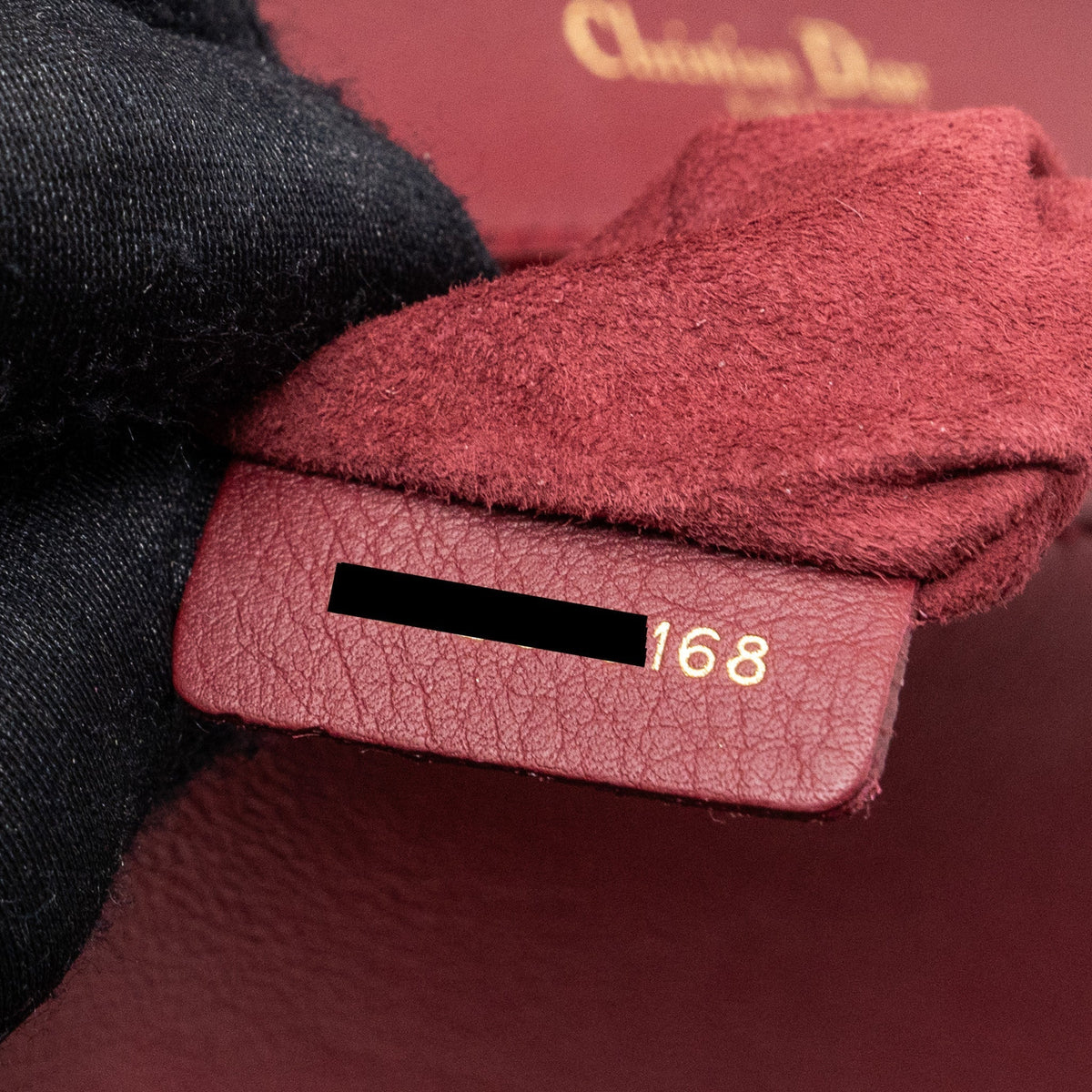 DIOR MEDIUM DIORAMA STUDDED LAMBSKIN RED GHW