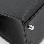 Hermes kelly 25 Epsom black SHW