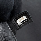 CHANEL MEDIUM CLASSIC BOY BAG CAVIAR BLACK GHW