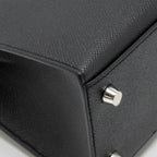 Hermes kelly 25 Epsom black SHW